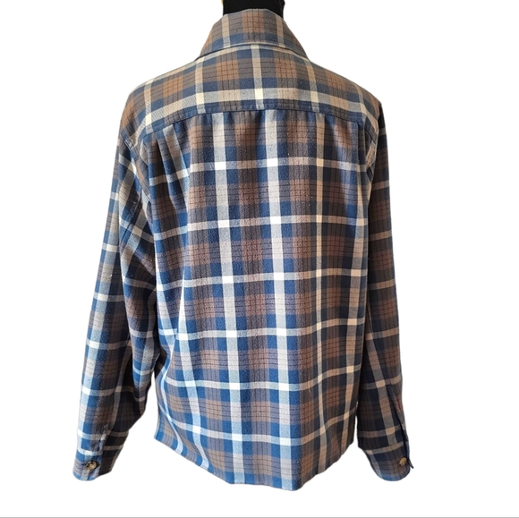 Guess Jeans Men's Vintage Plaid Zip Front Jacket Size Small - Picture 2 of 5